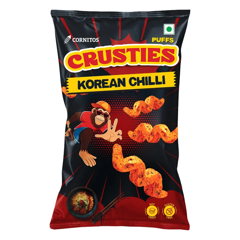 Cornitos Crusties Korean Chilli Puffs