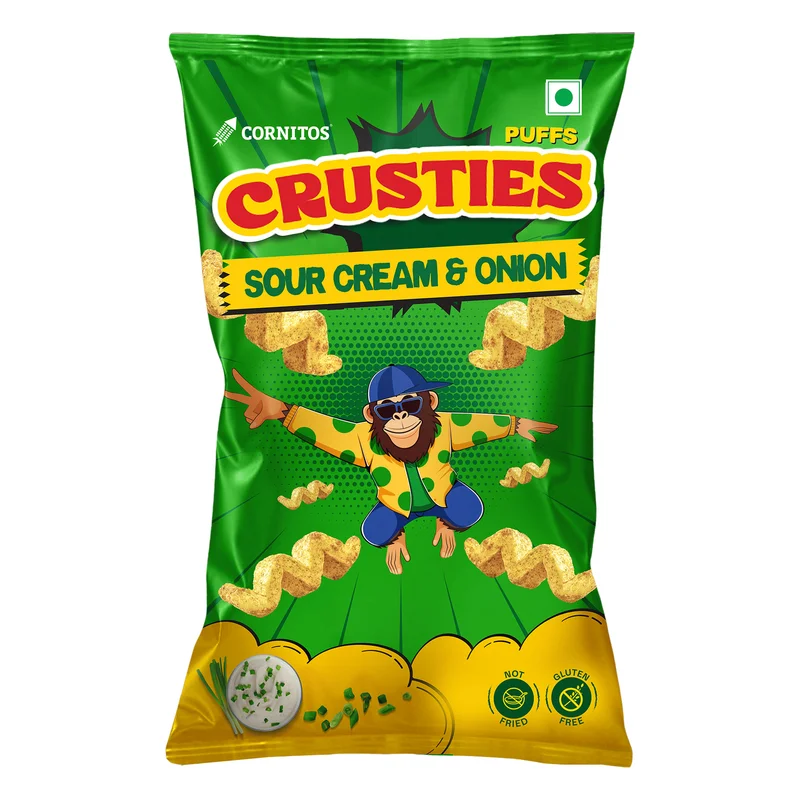 Cornitos Crusties Sour Cream & Onion Puffs