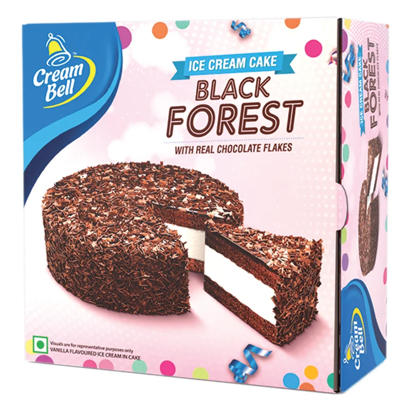 Creambell Black Forest Ice Cream Cake