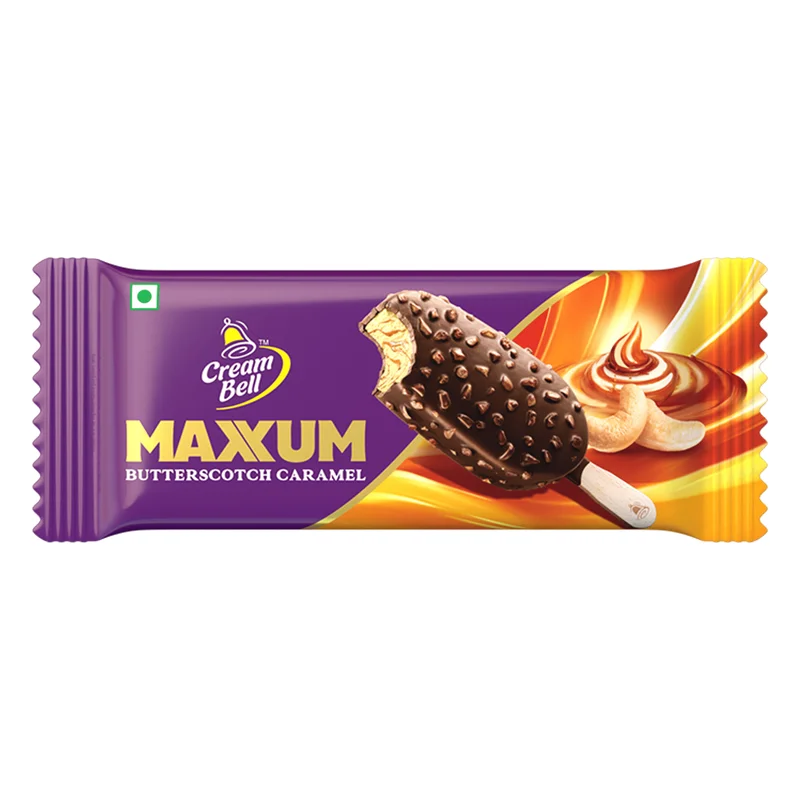 Creambell Maxum Butterscotch Caramel Frozen Dessert Bar