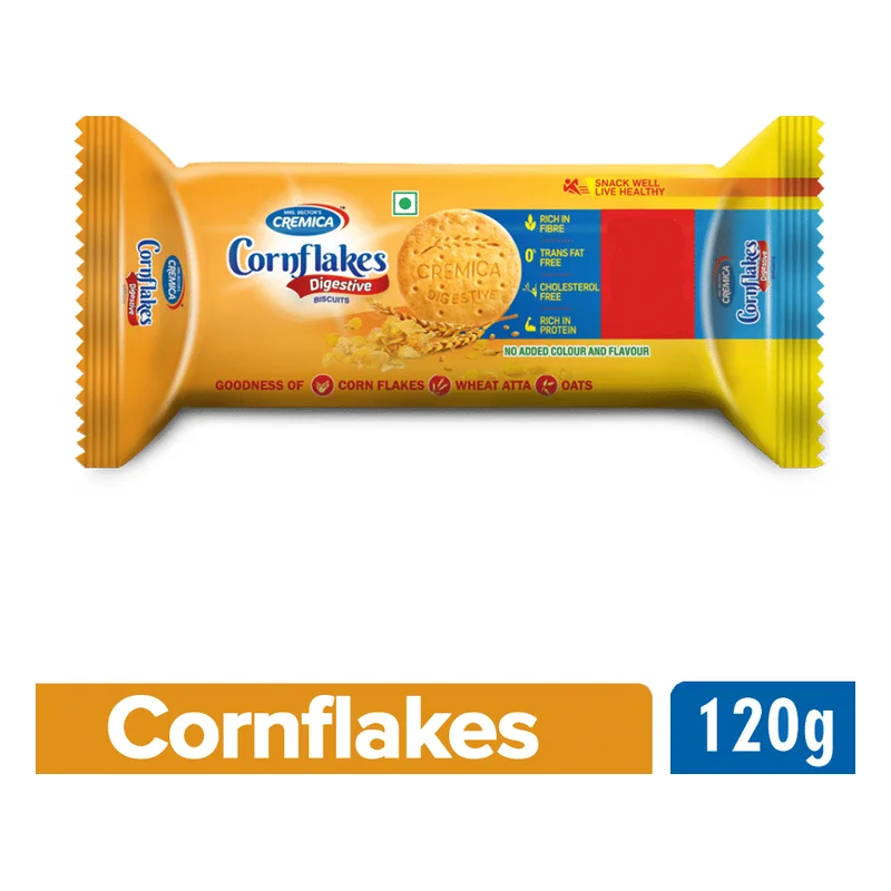 Cremica Corn Flakes Digestive Biscuits