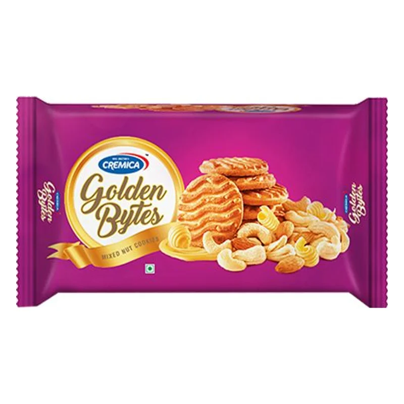 Cremica Golden Bytes Mixed Nuts Cookies