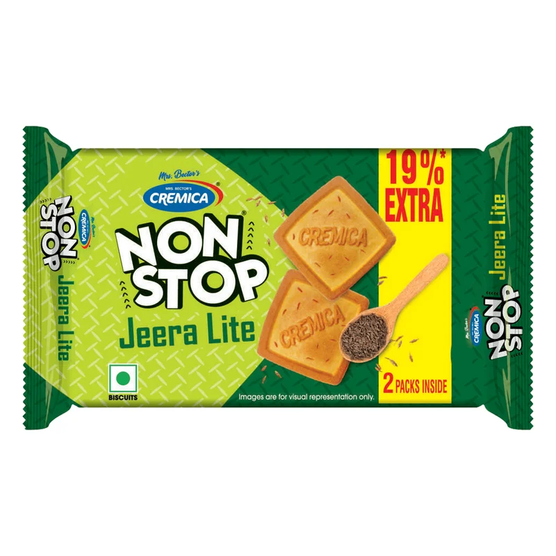 Cremica Non Stop Jeera Lite Biscuits