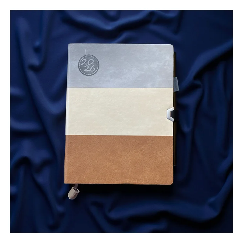Cubic A5 Dated 2026 Diary - PU Cover