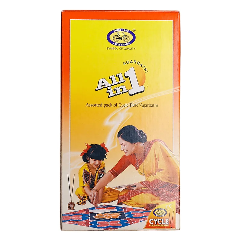 Cycle All In One Pure Incense Sticks - Assorted