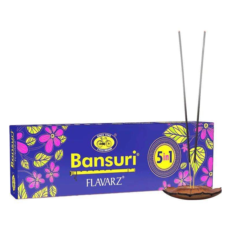 Cycle Bansuri Flavarz 5-in-1 Agarbatti