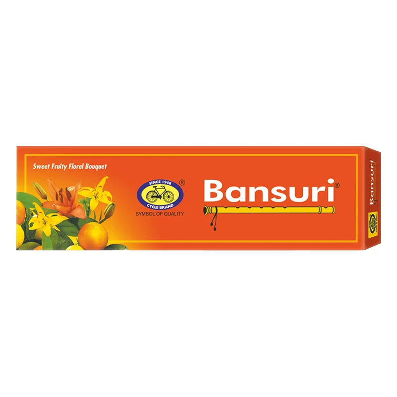 Cycle Flute Bansuri Agarbatti - Fruity Floral