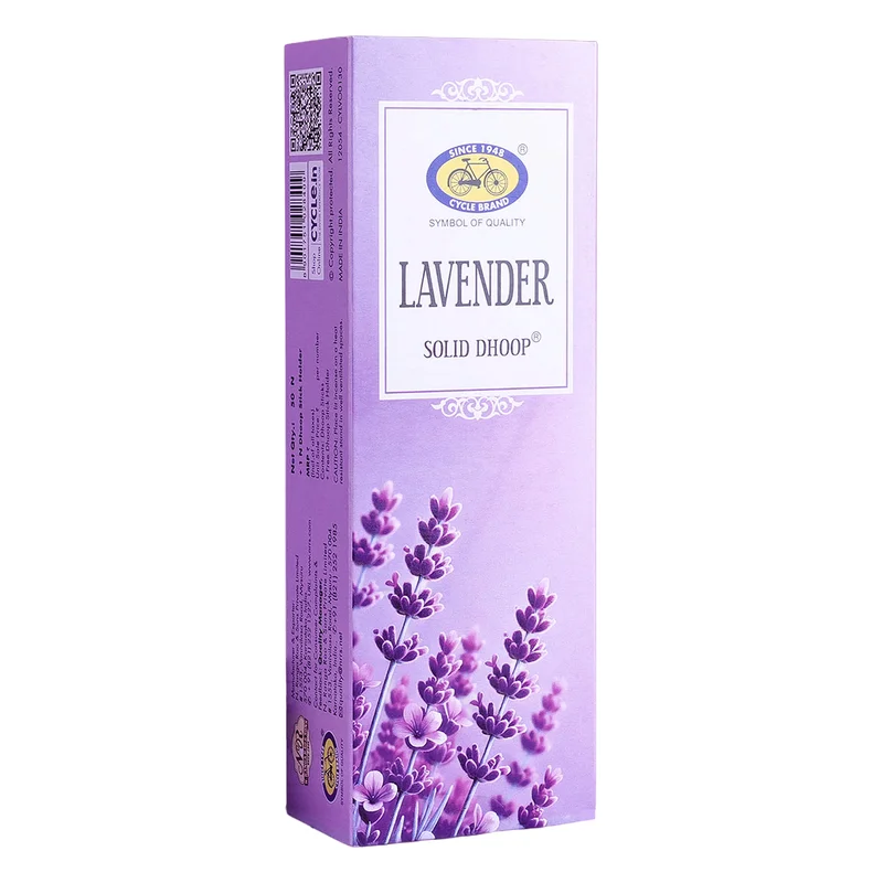 Cycle Lavender Solid Dhoop Sticks