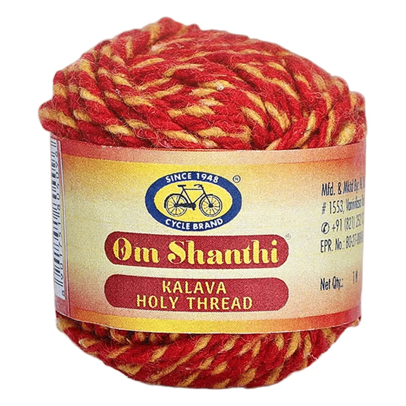 Cycle Om Shanthi Kalawa Holy Thread