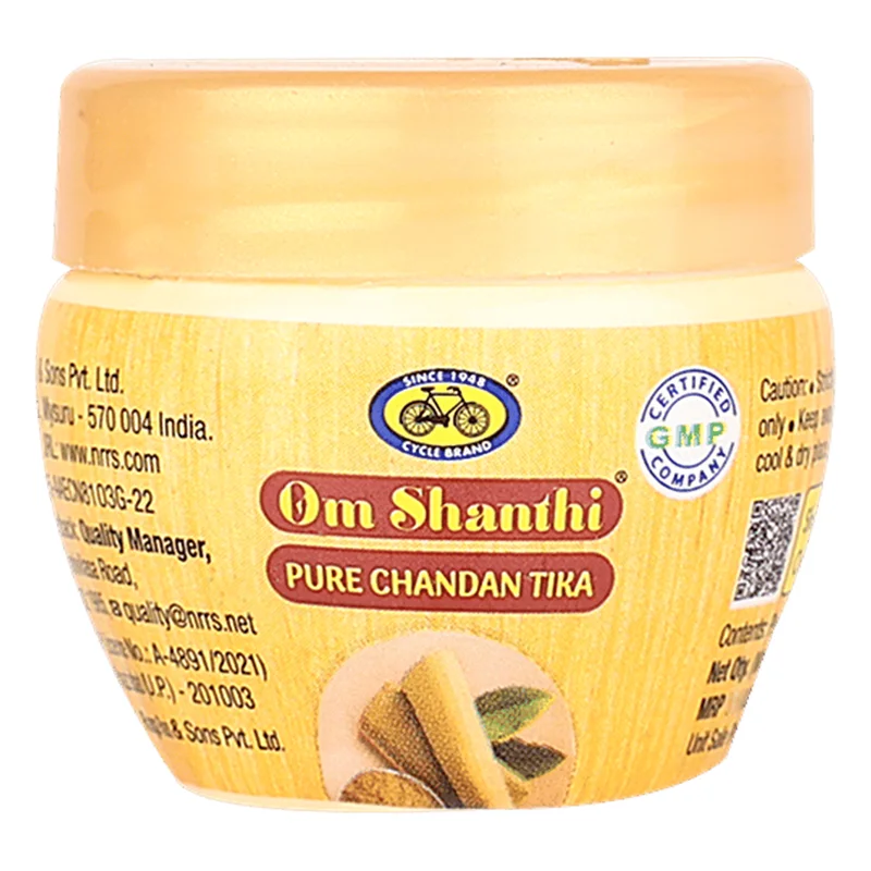 Cycle Om Shanthi Pure Chandan Tika