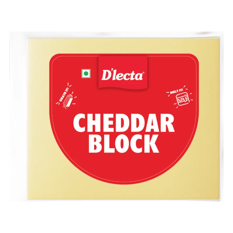 D'Lecta Cheddar Cheese Block