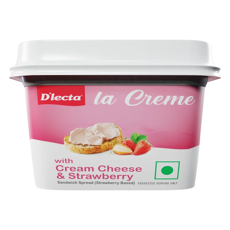 D'Lecta La Cream Strawberry Sandwich Spread