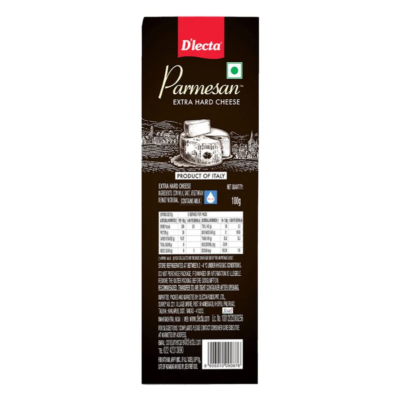 D'Lecta Parmesan Extra Hard Cheese