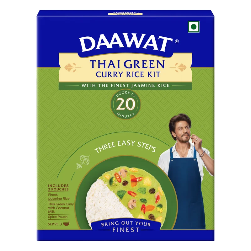 Daawat Thai Green Curry Rice Kit