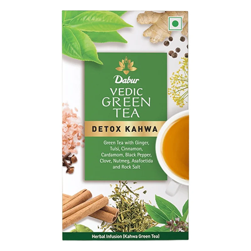 Dabur Vedic Detox Kahwa Green Tea Bags