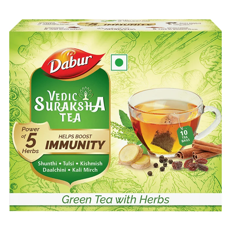 Dabur Vedic Suraksha Green Tea Bags