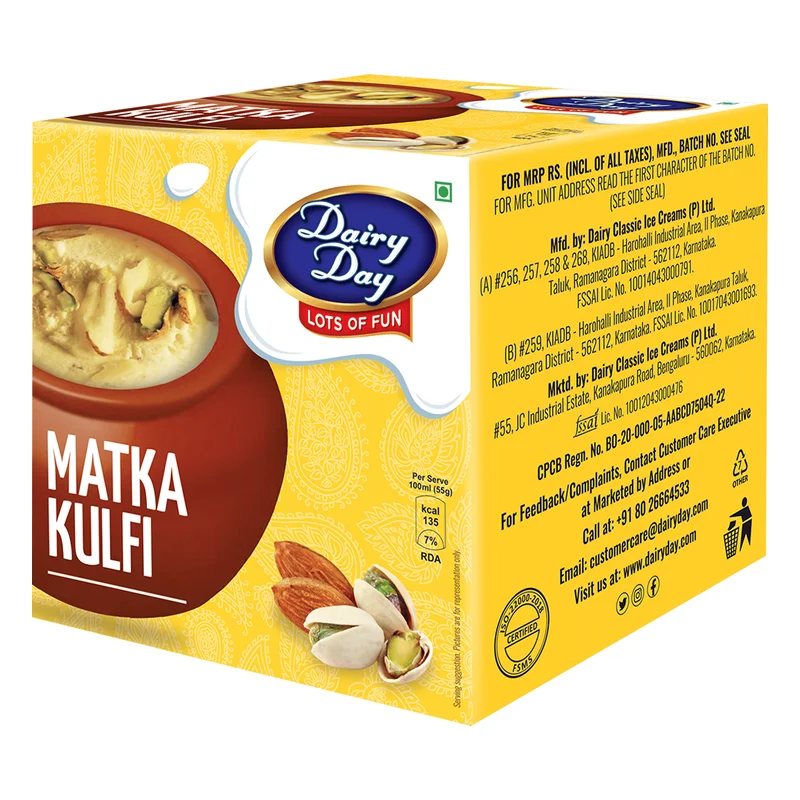 Dairy Day Matka Kulfi