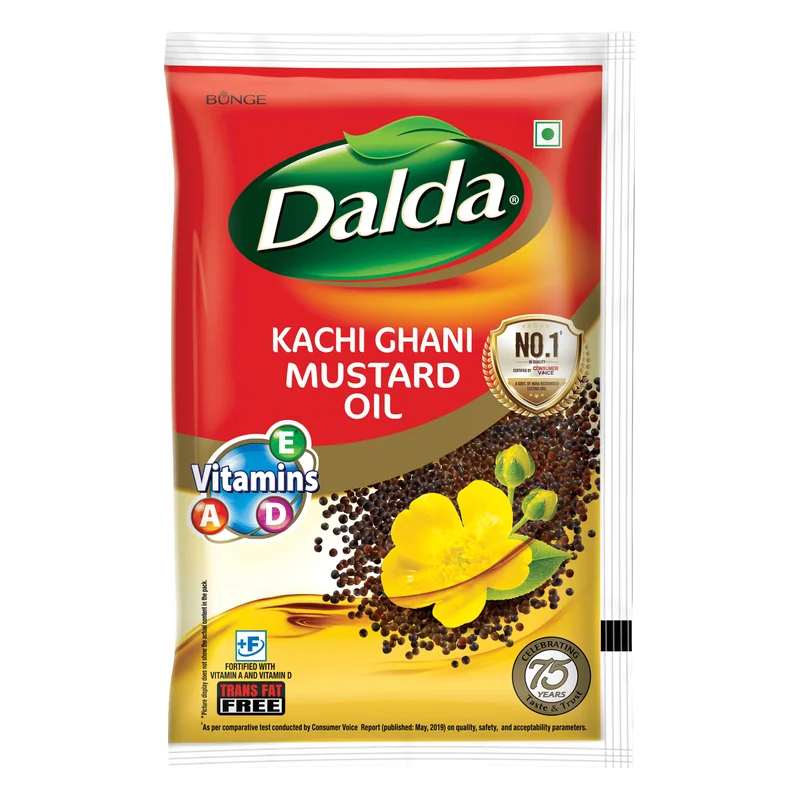 Dalda Kachi Ghani Mustard Oil Pouch