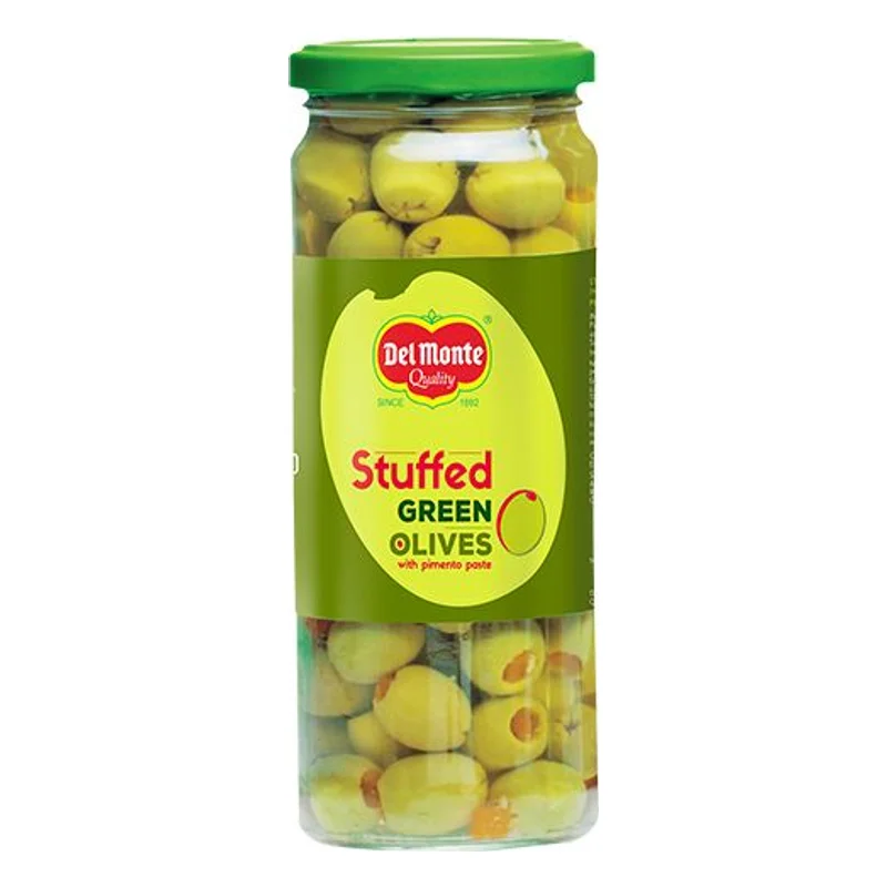 Del Monte Green Olives Stuffed with Pimiento Paste