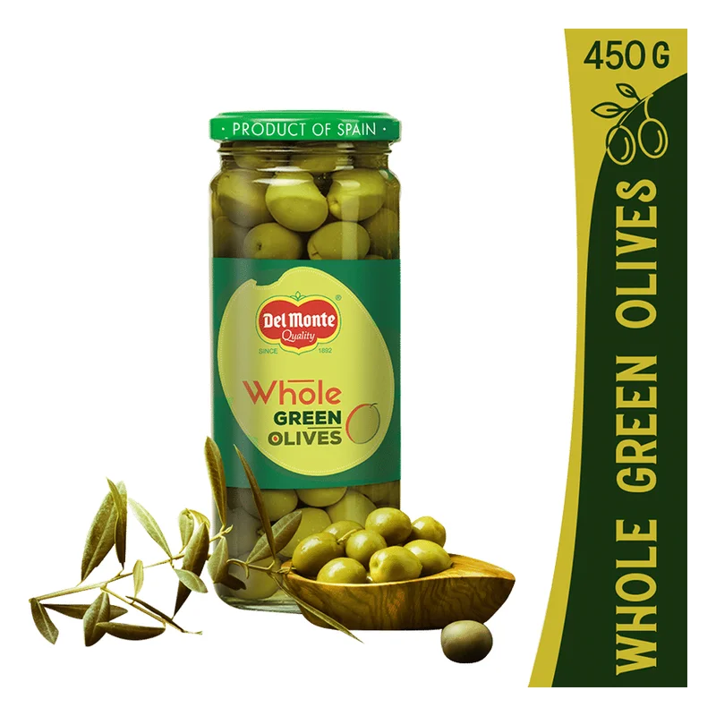 Del Monte Whole Green Olives