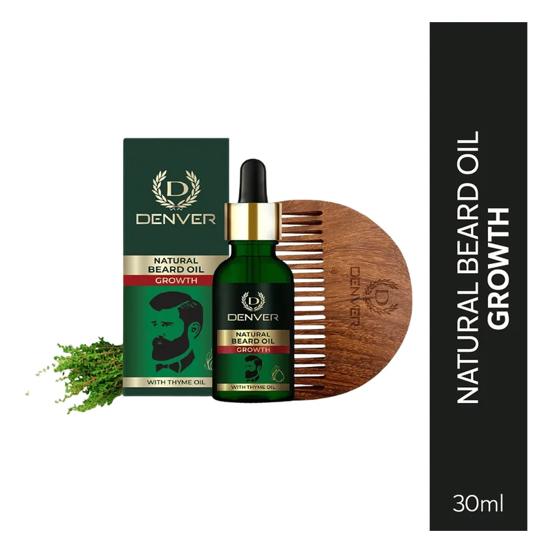 Denver Natural Beard Oil with Thyme Oil