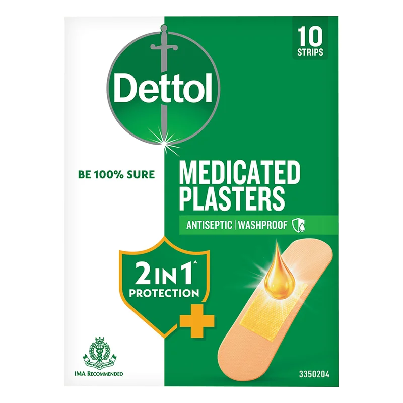 Dettol Antiseptic & Washproof Medicated Plasters