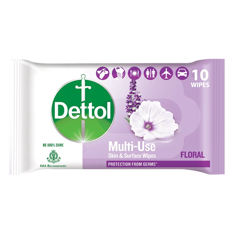 Dettol Disinfectant Wet Wipes - Floral