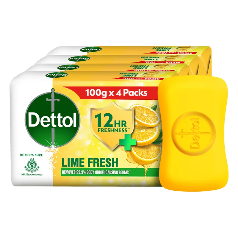 Dettol Lime Fresh Bathing Soap