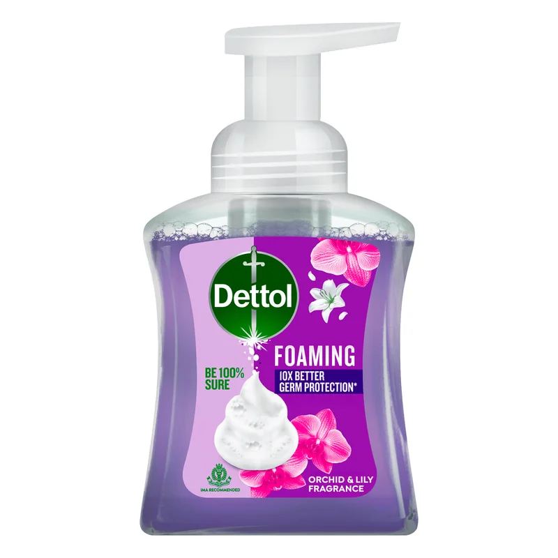 Dettol Orchid & Lily Foaming Handwash