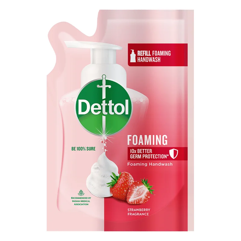 Dettol Strawberry Foaming Handwash