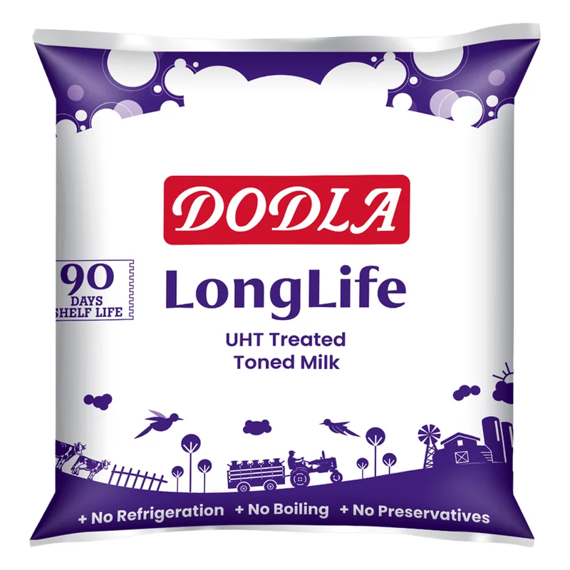 Dodla Long Life UHT Toned Milk