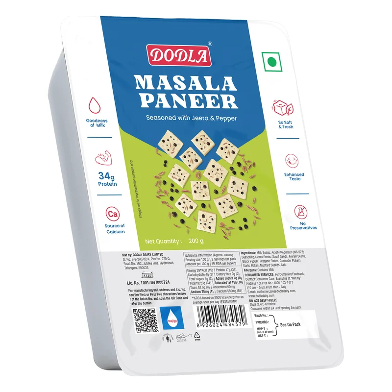 Dodla Masala Paneer
