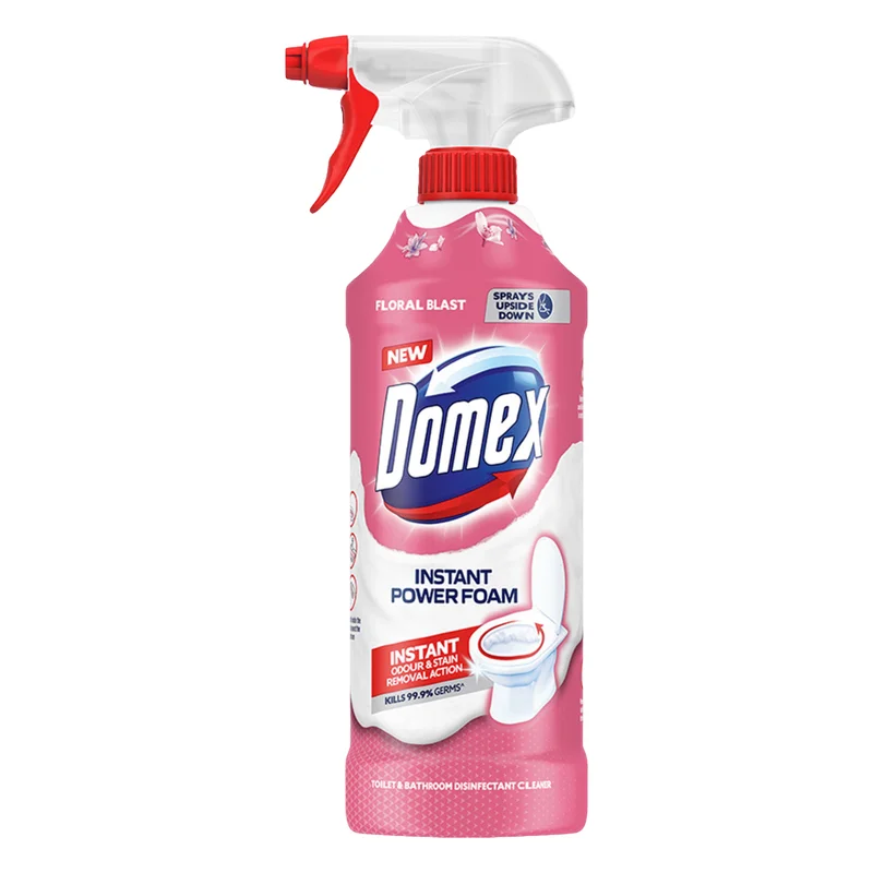 Domex Floral Blast Instant Power Foam Toilet & Bathroom Cleaner