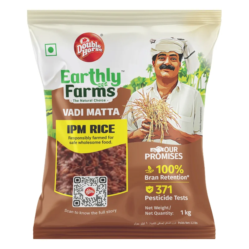 Double Horse Earthly Farms Vadi Matta IPM Rice