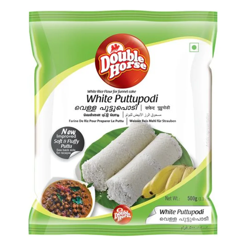 Double Horse White Puttu Podi