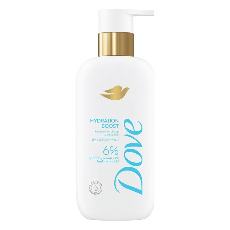 Dove 6% Hyaluronic Acid Hydration Boost Serum Body Wash
