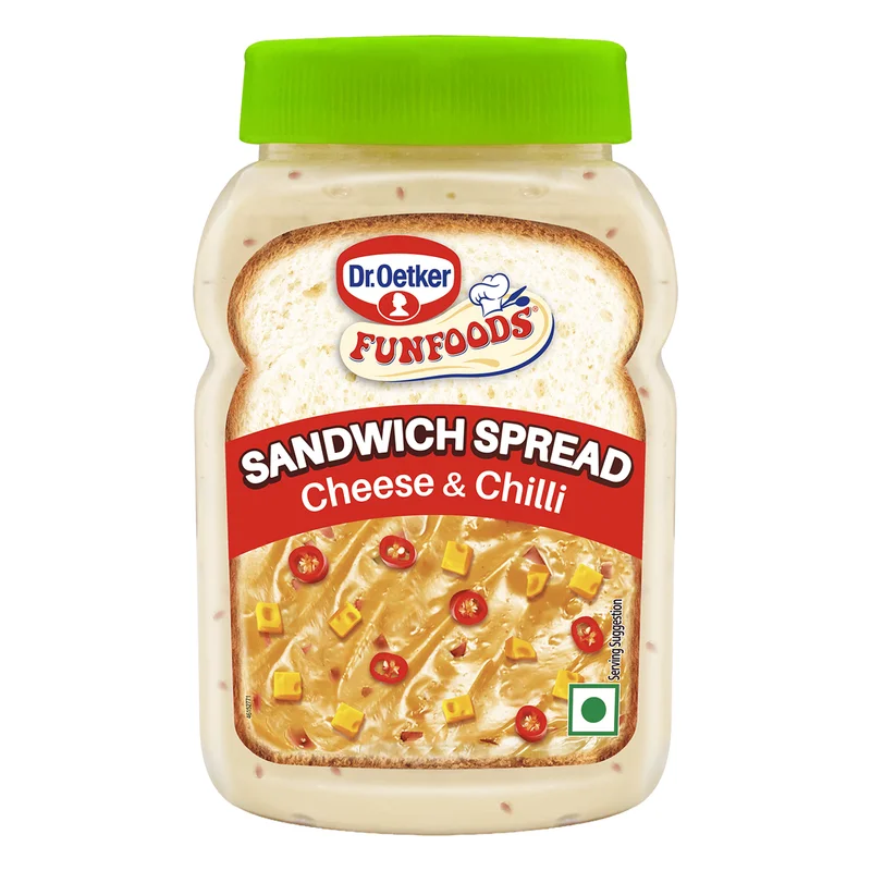 Dr. Oetker FunFoods Cheese & Chilli Sandwich Spread
