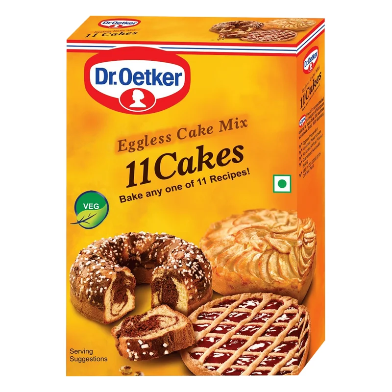 Dr. Oetker FunFoods Eggless Bake Mix 11 Cakes