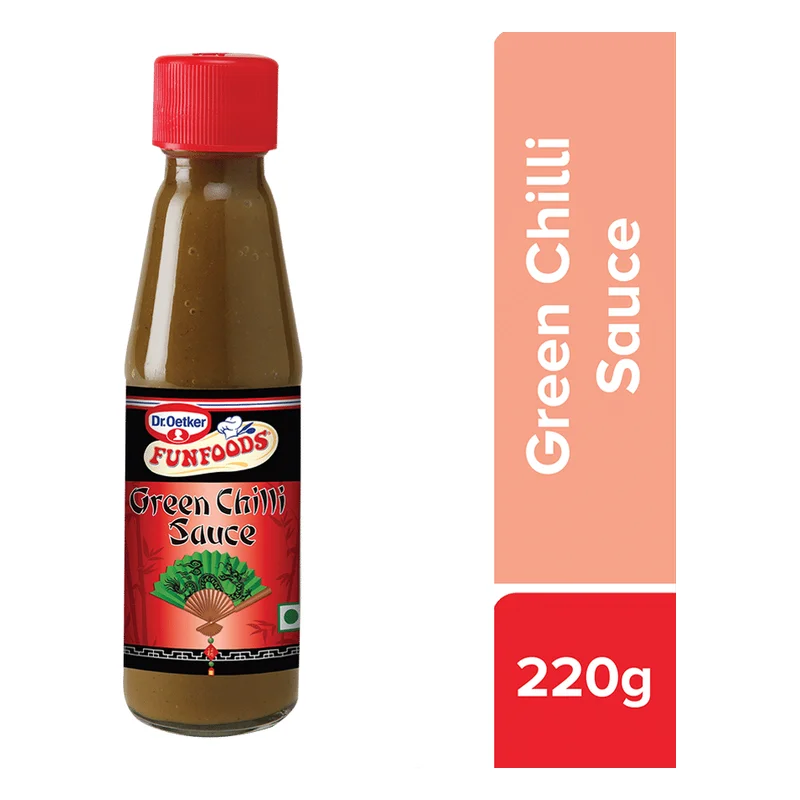 Dr. Oetker FunFoods Green Chilli Sauce