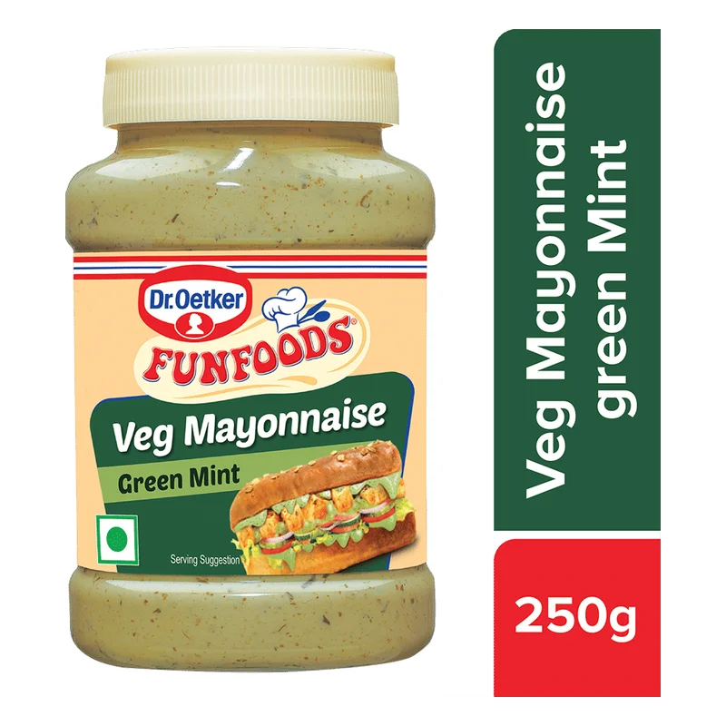 Dr. Oetker FunFoods Green Mint Veg Mayonnaise