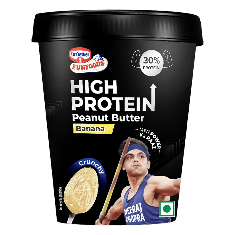 Dr. Oetker FunFoods High Protein Peanut Butter Banana Crunchy