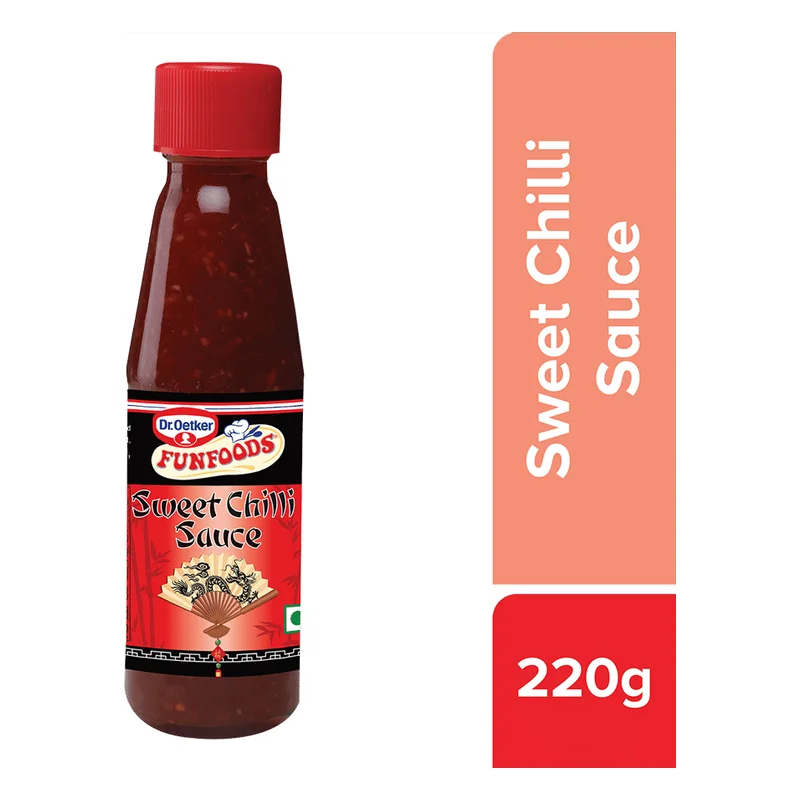 Dr. Oetker FunFoods Hot & Sweet Chilli Sauce