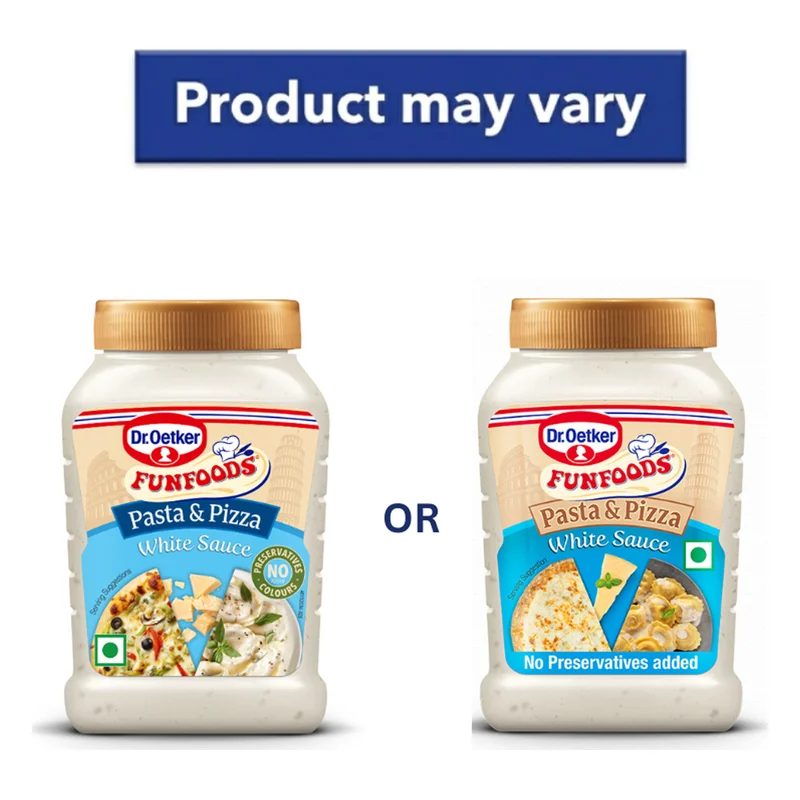 Dr. Oetker FunFoods Pasta & Pizza White Sauce