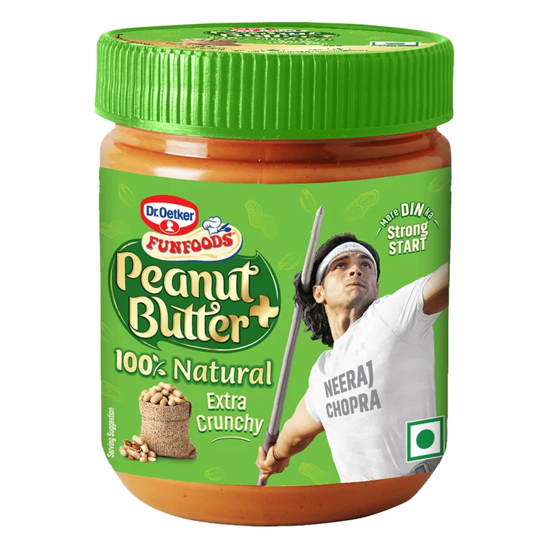 Dr. Oetker FunFoods Peanut Butter + Natural Extra Crunchy
