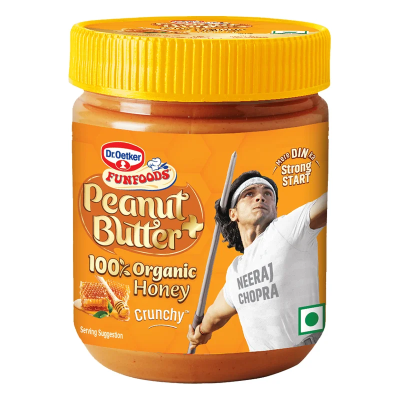 Dr. Oetker FunFoods Peanut Butter + Organic Honey Crunchy