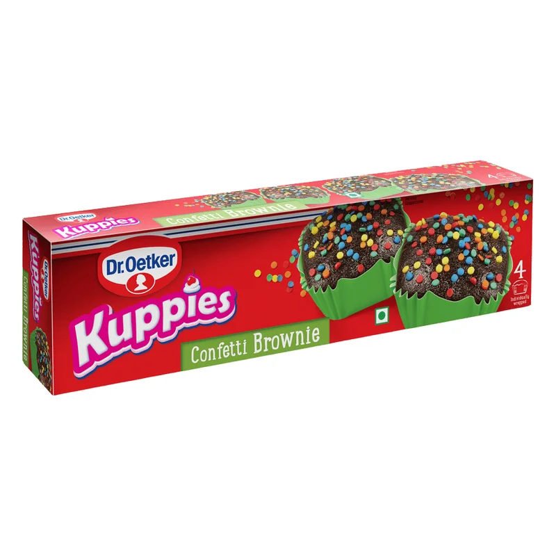 Dr. Oetker Kuppies Confetti Brownie