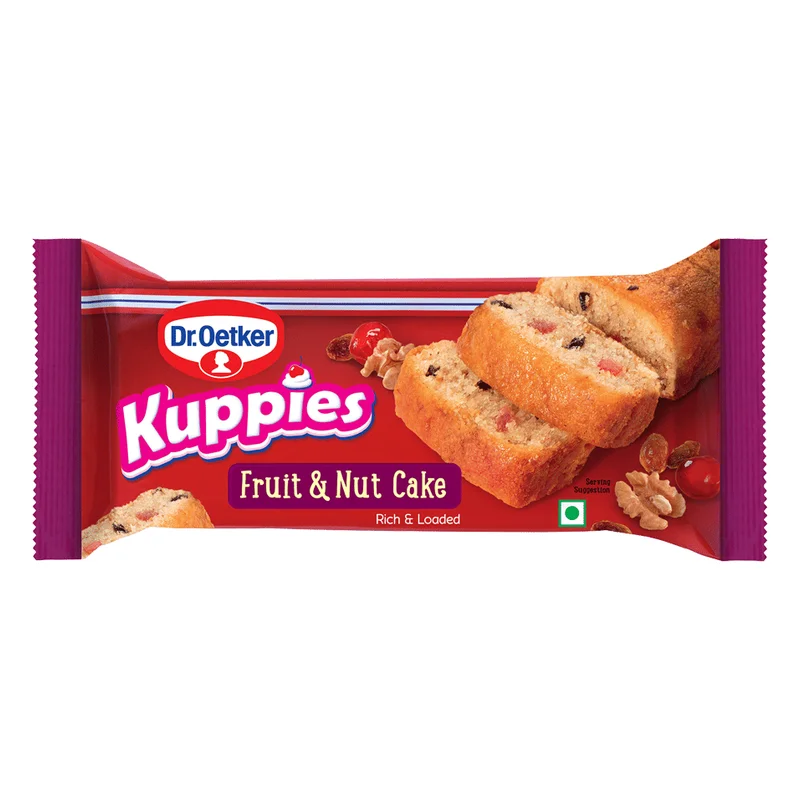 Dr. Oetker Kuppies Fruit & Nut Cake