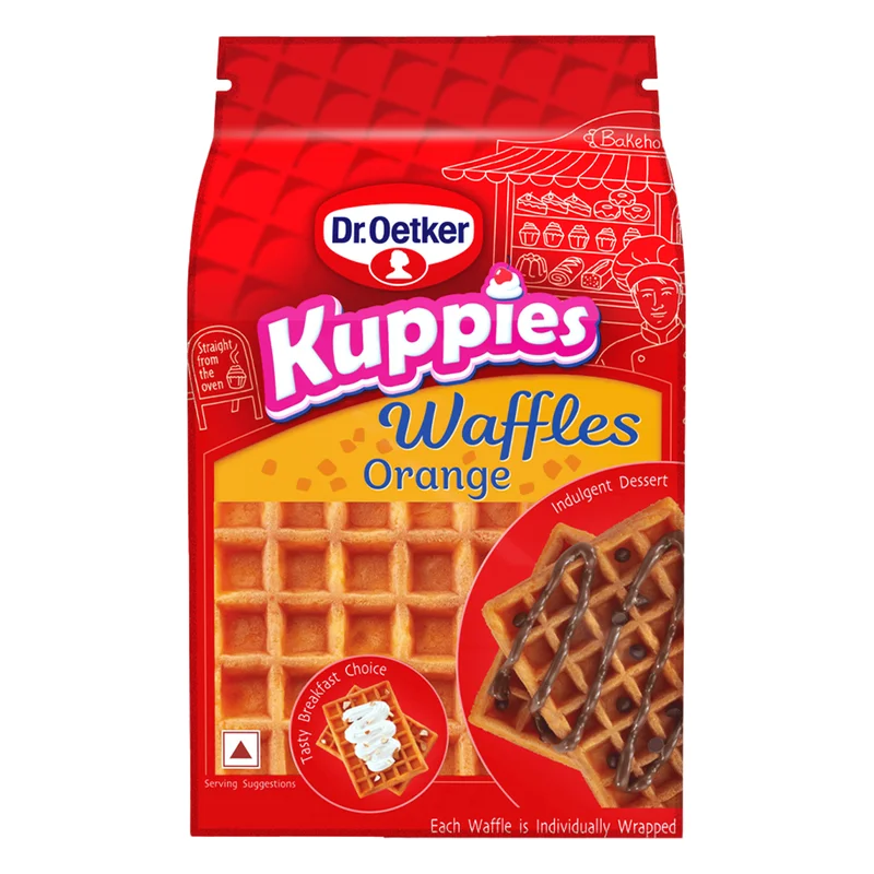 Dr. Oetker Kuppies Orange Waffles
