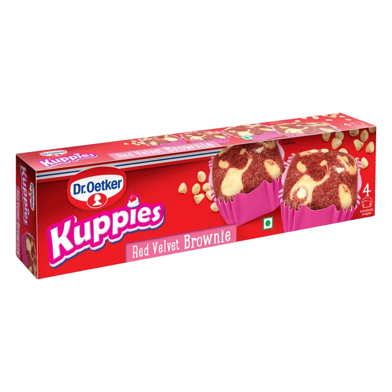 Dr. Oetker Kuppies Red Velvet Brownie