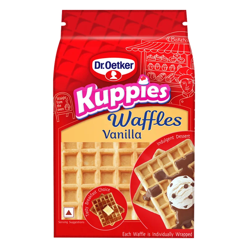 Dr. Oetker Kuppies Vanilla Waffles